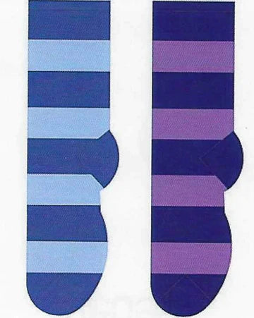 Fluffy / Fuzzy Stripes Collection Socks FF-03