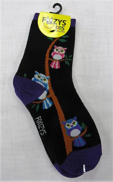 Owls on Trees Kids Socks FG-04