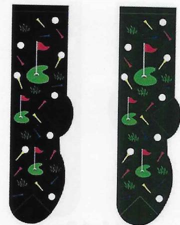Putting Green Socks FM-03