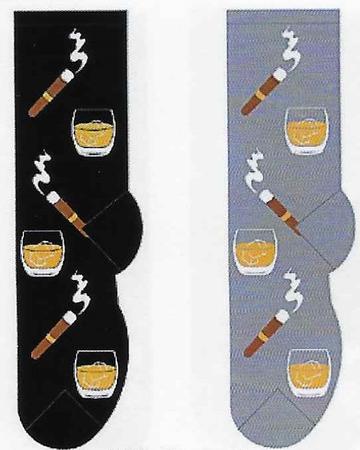 Scotch & Cigars Men's Socks FM-12