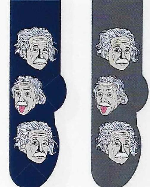 Albert Einstein Men's Socks FM-38