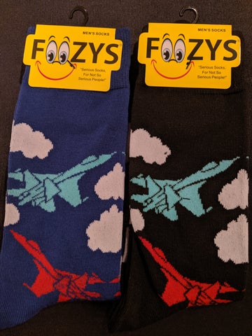 Fighter Jets Men's Socks FM-55