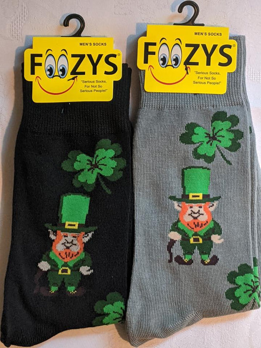 Leprechaun - St. Patrick's Day Men's Socks FM-66