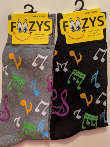 Musical Notes Men's Socks FM-93