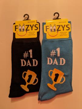 Men's # 1 Dad Socks FM-96