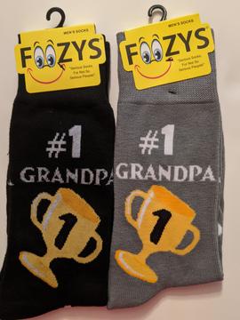 Men's # 1 Grandpa Socks FM-97