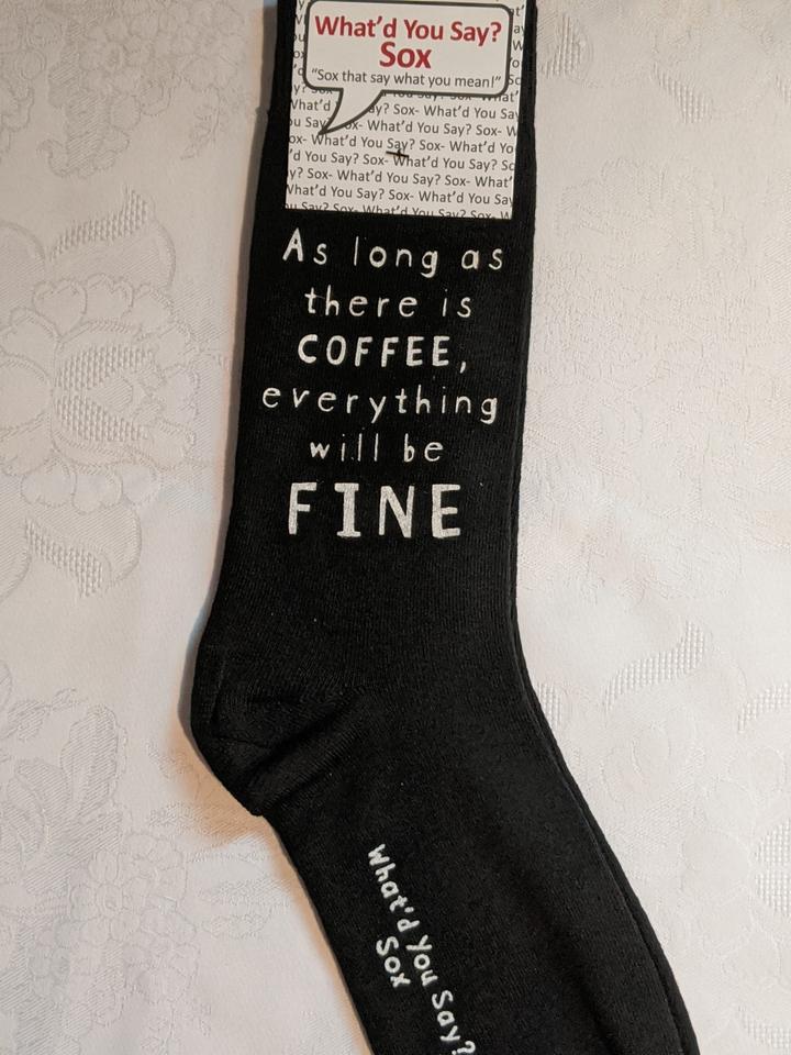 As long as there is COFFEE, everything will be FINE WYS-59 UNISEX