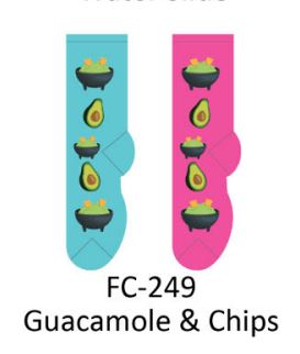 Guacamole n chips Socks FC-249