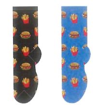 Hamburger and Fries Socks- FC-06