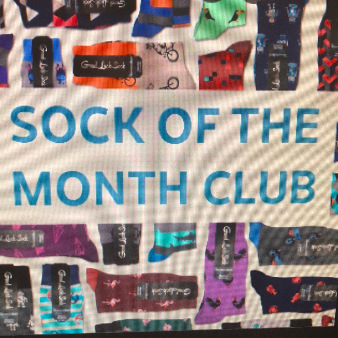Sock of the month 6 month membership