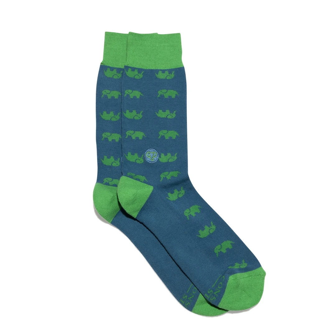 Conscience step socks protect elephants