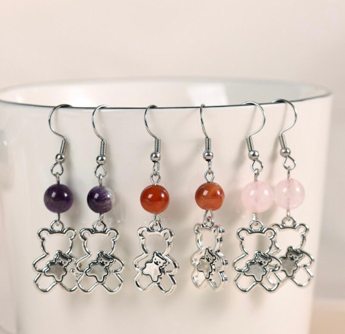 Crystal earrings
