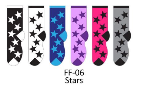 Fluffy / Fuzzy Star Collection Socks FF-06