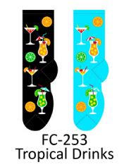 Tropical  Drinks socks  FC -253